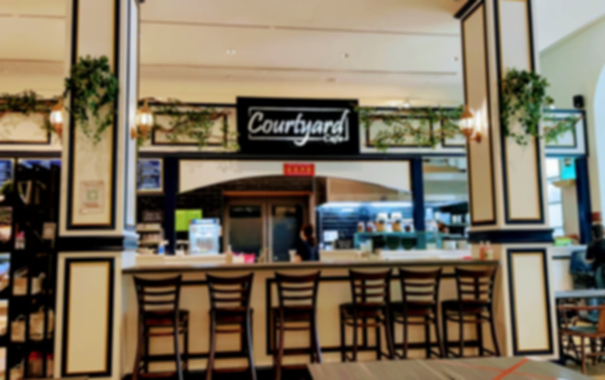 Courtyard Cafe, National Gallery - Best Cafes in Singapore